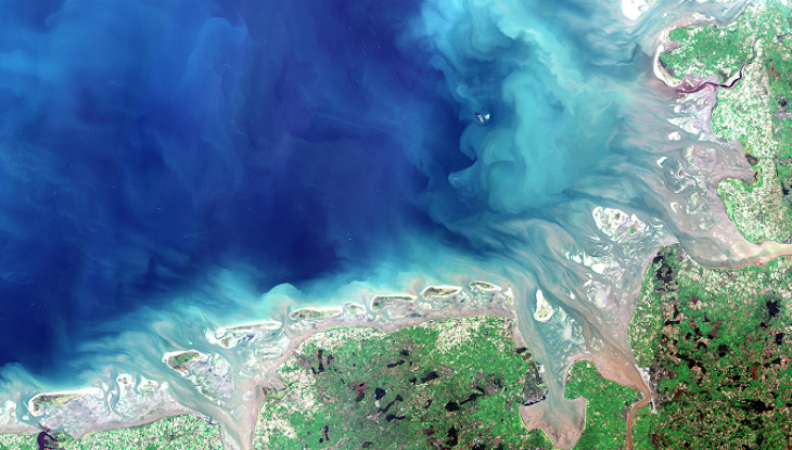 German Bight, data from ESA