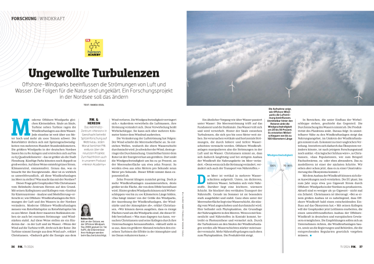 P.M. Magazin Doppelseite - November 2024
