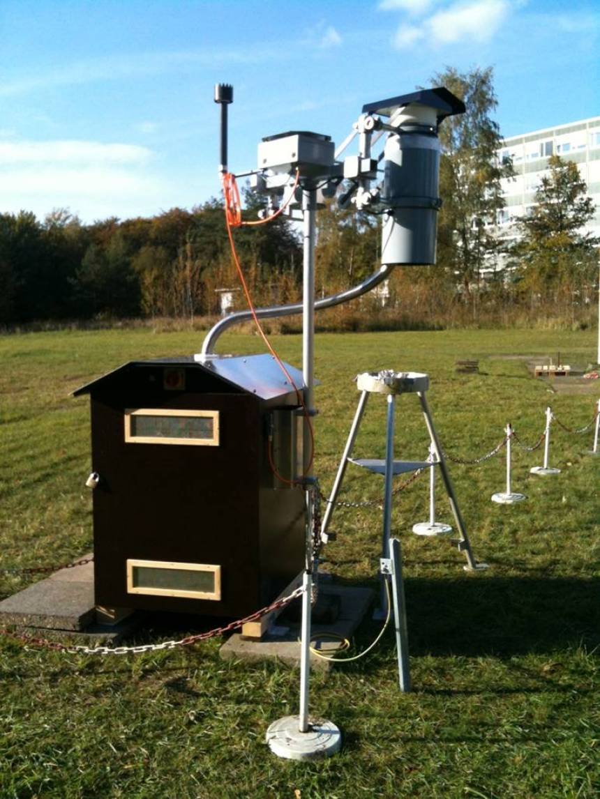 Probenehmer zum Sammeln atmosphärischer N-Deposition