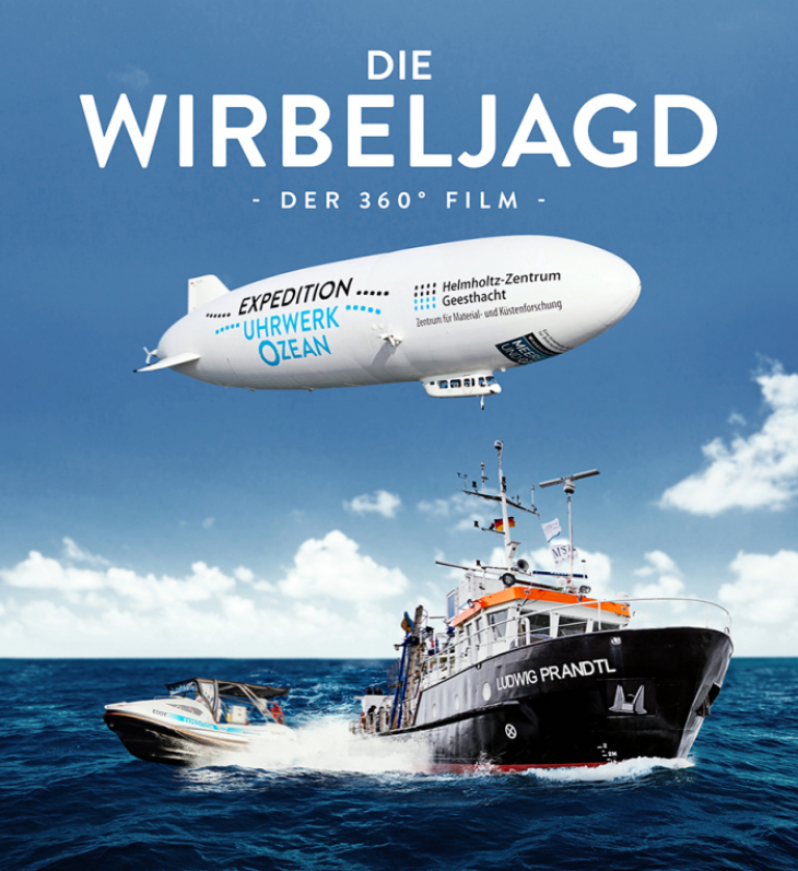 Das Filmplakat zum Film <i>Die Wirbeljagd</i>. <i>-Bild: HZG-</i> Wirbeljagd-hzg