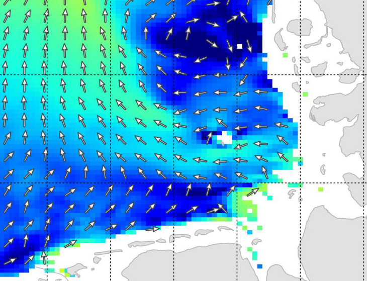 Residual currents in the North Sea