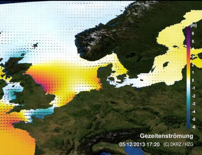 Tides in the North and Baltic Seas
