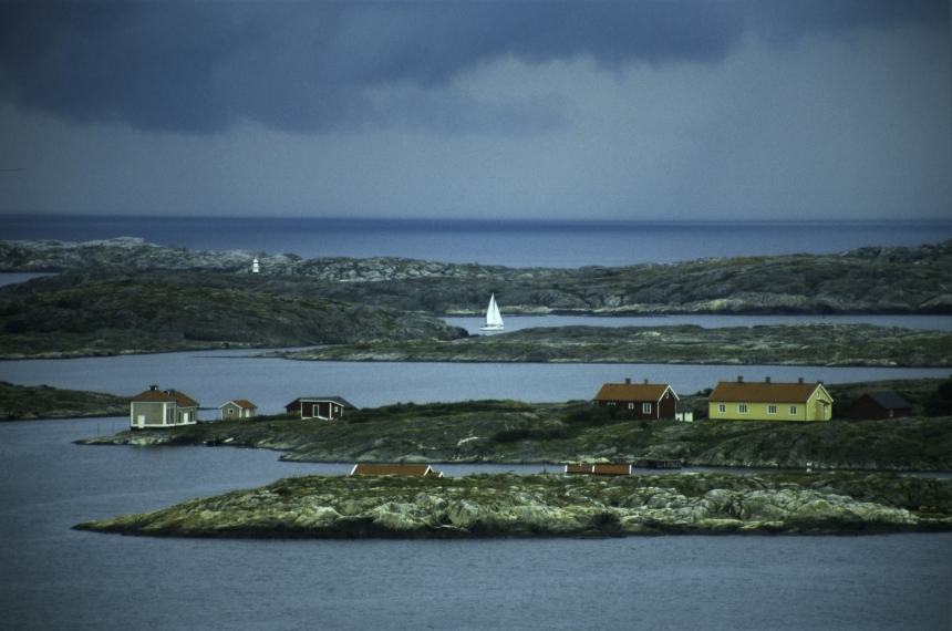 Schwedische Westschären in der Nähe von Marstrand