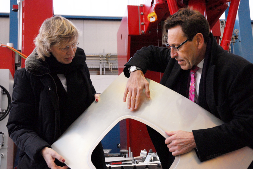 Herr Kaysser udn Frau Stapelfeldt