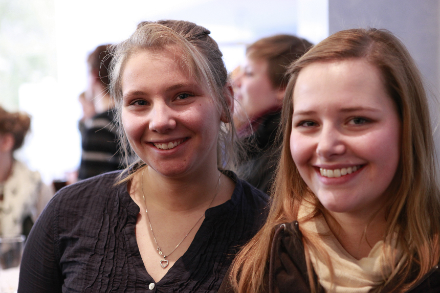 Vanessa Lendt und Lisa Winzer
