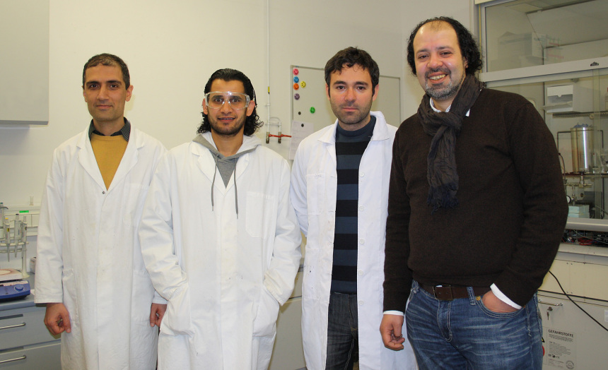 Ahnaf Usman Zillohu, Ramzy Abdelaziz, Dr. Shahin Hamaeigohar und Professor Mady Elbahri
