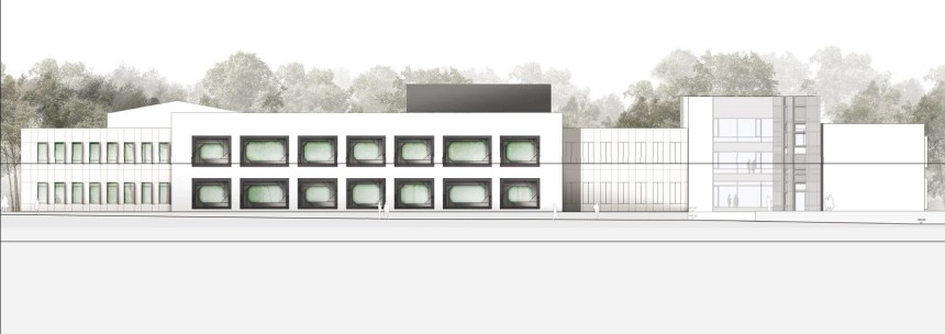 Grafik Institutsgebäude