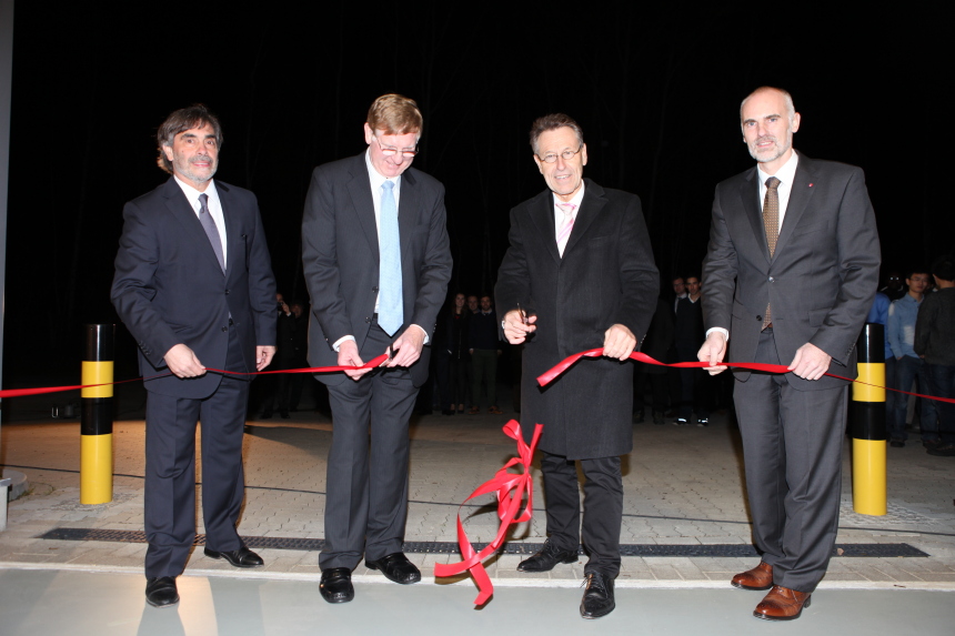 Jorge dos Santos, Wayne Thomas, Wolfgang Kaysser und Norbert Huber