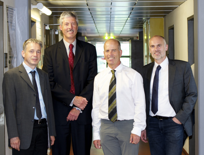 Prof. Dr.-Ing. Jörg Weißmüller, Prof. Dr. Manfred Eich, Prof. Dr. Gerold Schneider, Prof. Dr.-Ing. Norbert Huber