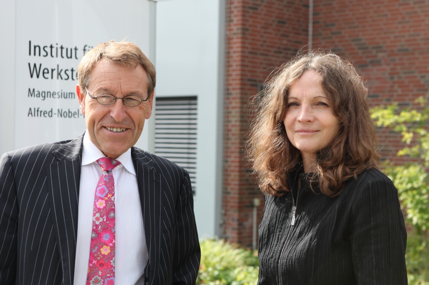 Prof. Dr. Wolfgang Kaysser, und Prof. Dr. Waltraud Wende