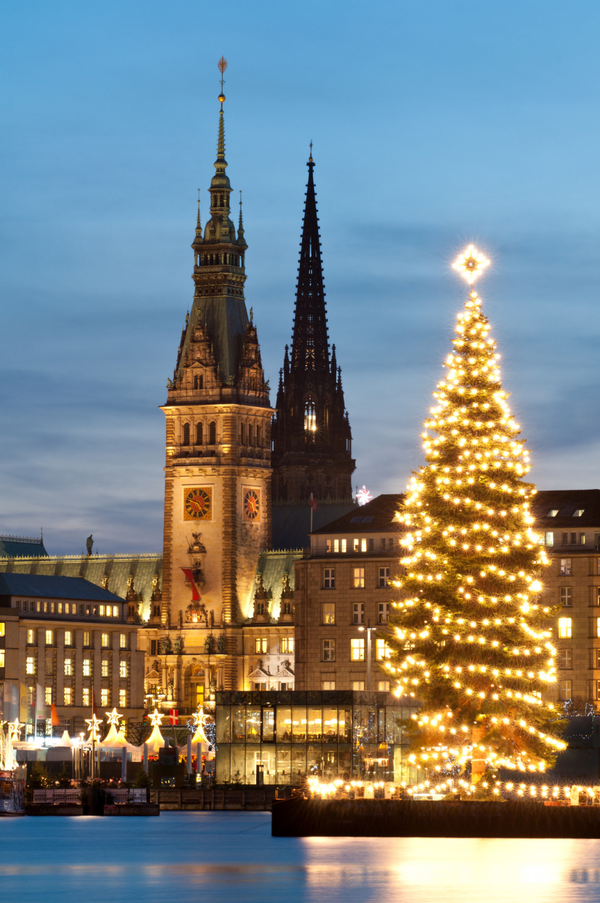 Der Weihnachtsmarkt in Hamburg