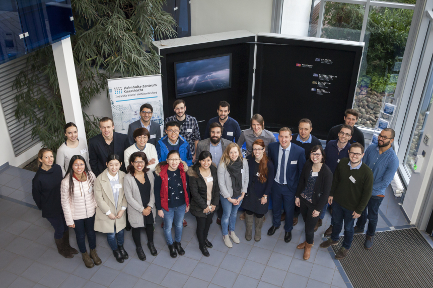 Die Teilnehmer des Symposiums im Helmholtz-Zentrum Geesthacht