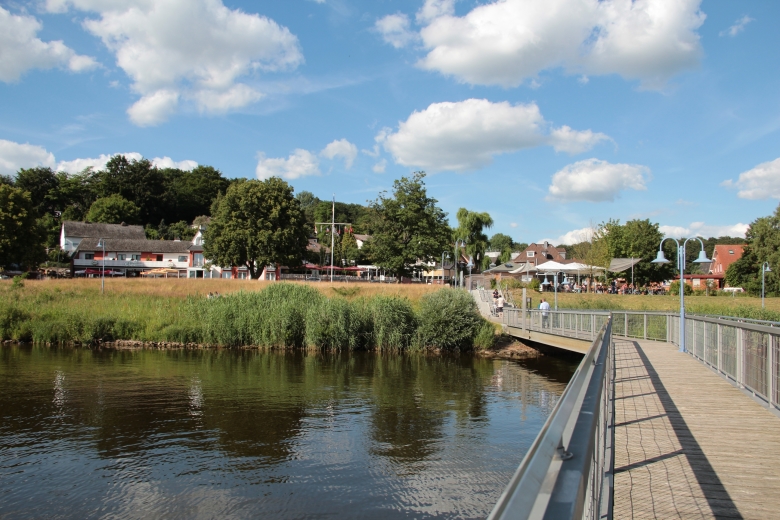View at the Geesthachter Tesperhude district