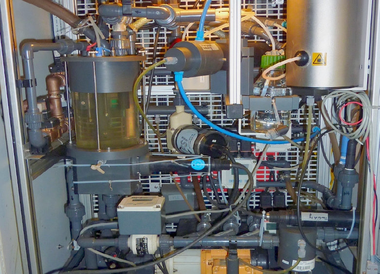 Inside a FerryBox . -Image: Hereon-