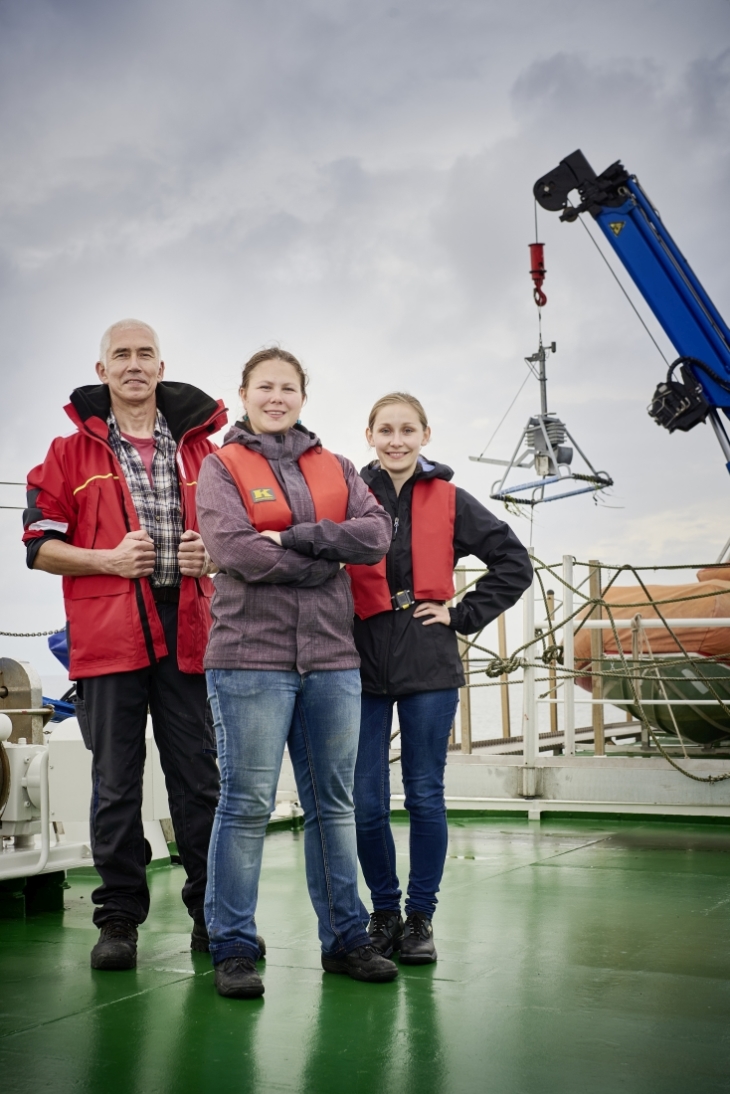 North Sea expedition (Photo: Hereon/Christian Schmid) North Sea expedition KBC (Photo: Hereon/Christian Schmid)