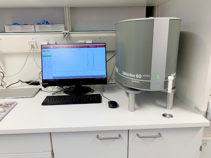 Photo: Hereon/Prokopios Georgopanos Nuclear Magnetic Resonance Spectometer Spinsolve 60 Ultra of Magritek