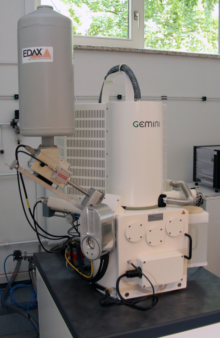 Photo: Hereon/general Scanning electron microscope Leo Gemini of Zeiss