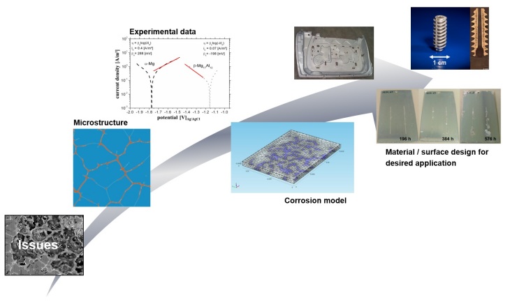 Modelling and simulation of corrosion processes