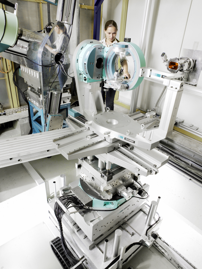 Wissenschaftlerin im DESY