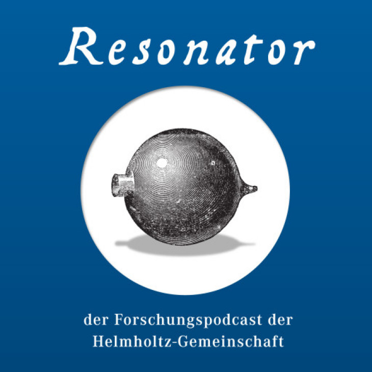 Logo Resonator. der Forschungspodcast der Helmholtz-Gemeinschaft