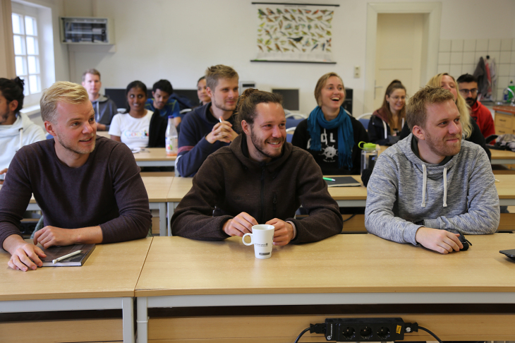Foto: M. Heidenreich/Projektträger Jülich Teilnehmer bei einem Seminar