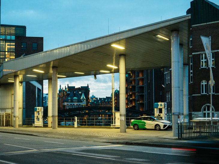 Wasserstoff-Tankstelle