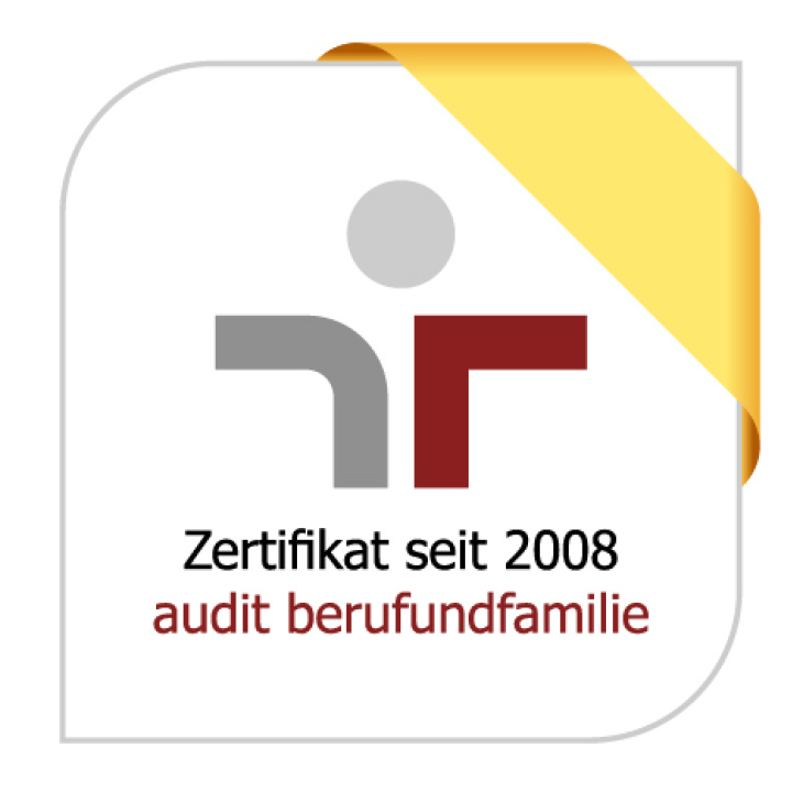 Zertifikat audit berufundfamilie since 2008
