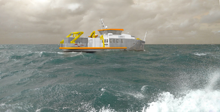 Graphic: Helmholtz-Zentrum Geesthacht This is how the possible LUDWIG PRANDTL II could look like.