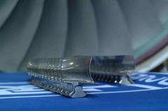 Verdichter-Schaufeln für eine Flugturbine aus einer von HZG patentierten Titan-Aluminid-Legierung