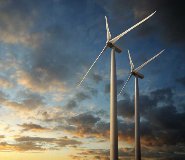Foto: Fotolia/dell Symbolbild Windmühlen