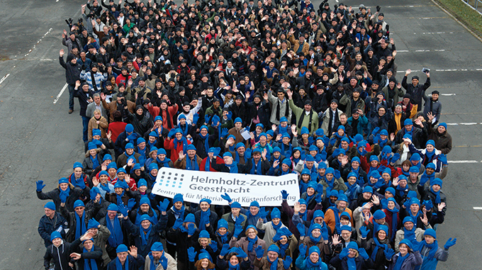 That's us! The employees of the HZG