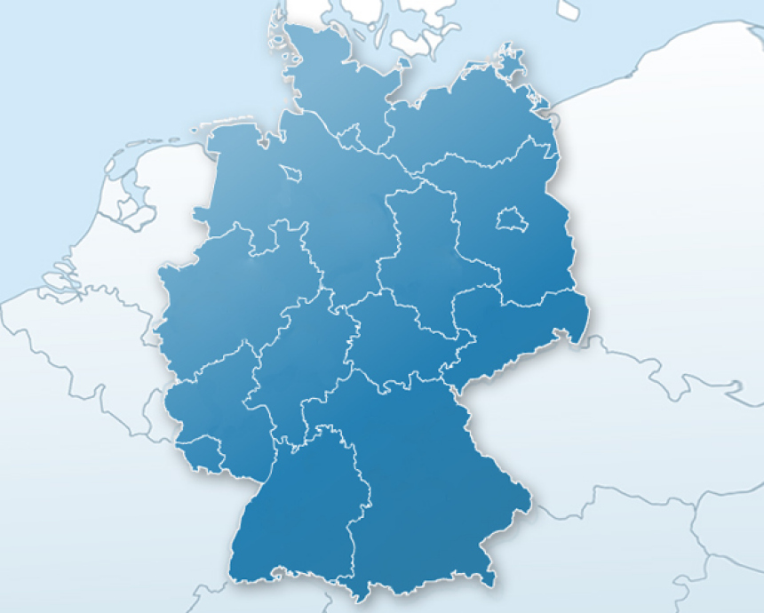 Deutschland Map